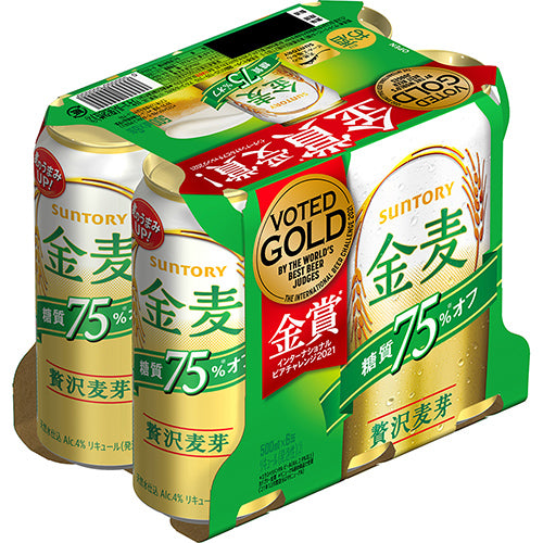 金麦糖質75%オフL6缶