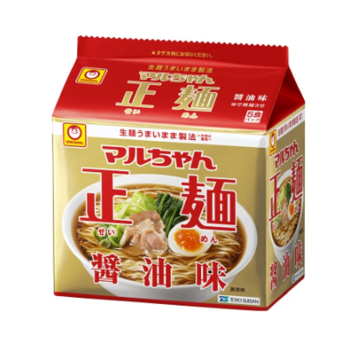 正麺醤油味5食