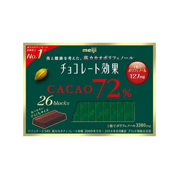 チョコレート効果72%