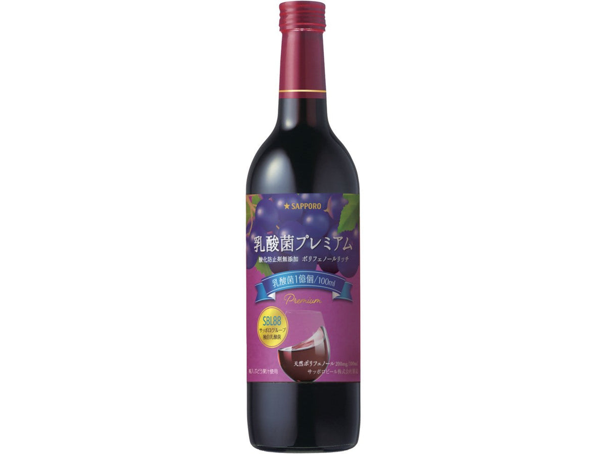 酸化防止剤無添加　ポリフェノールリッチ　乳酸菌プレミアム
