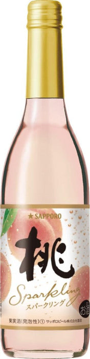 桃のワインスパークリング