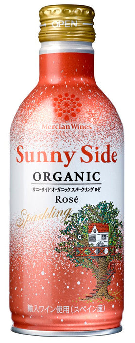 サニーサイドオーガニック　スパークリングロゼ缶