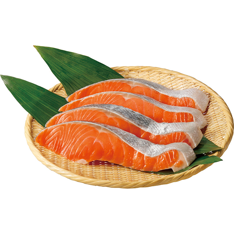 鮭 銀鮭 さけ 甘塩 ギフト 送料無料 厚切り 1kg チリ産 100g 10切れ