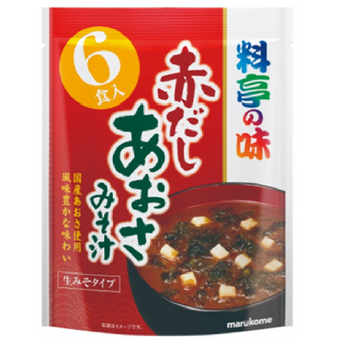 お徳用料亭の味赤だしあおさ